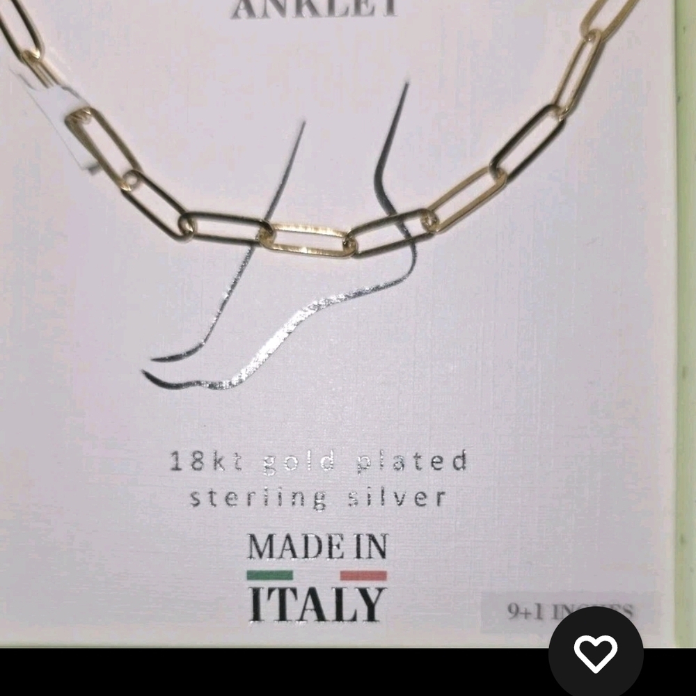 Gold Plated Sterling Silver Bracelet